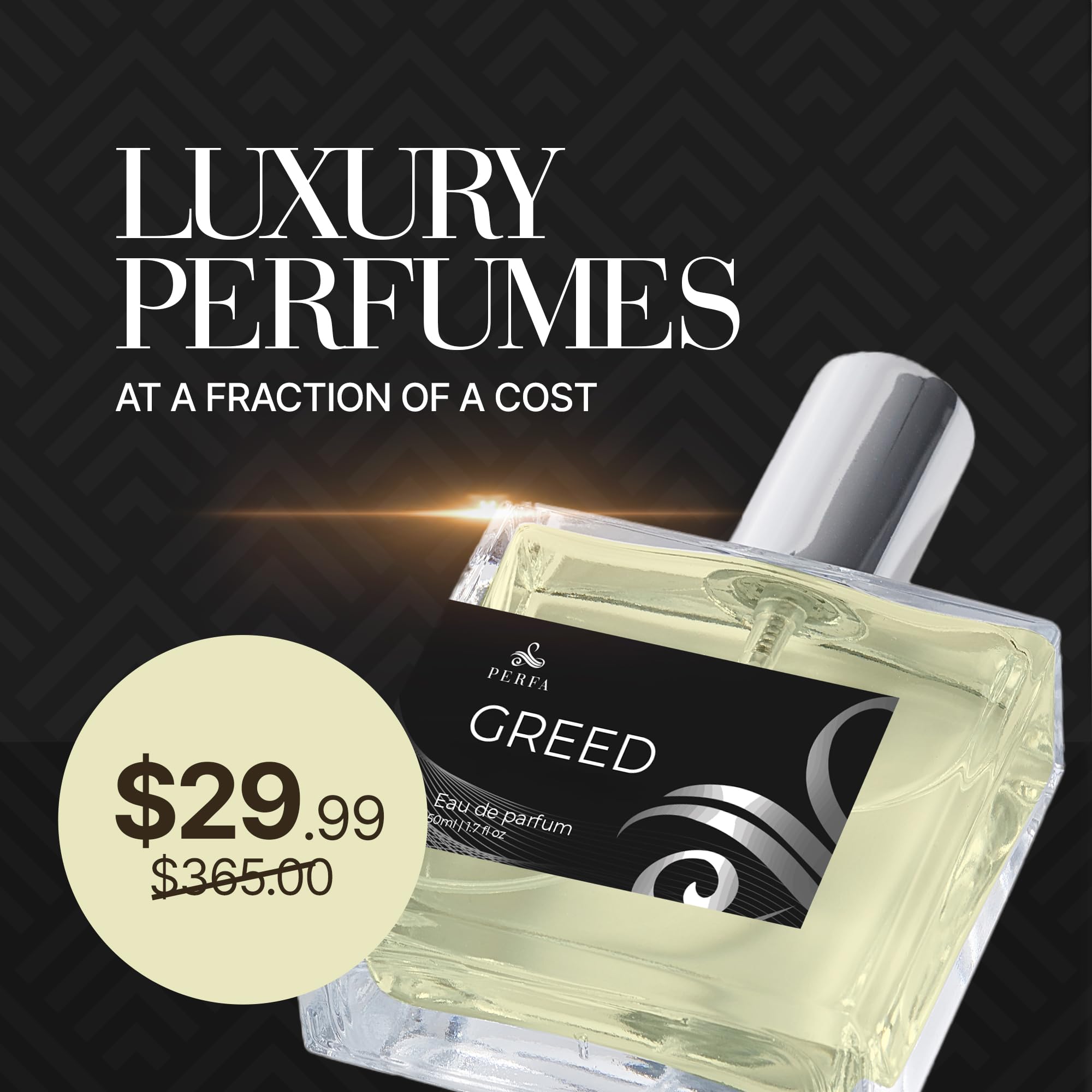 Perfa Greed cruelty-free testing reassures ethical fragrance production.
