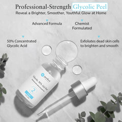 Perfect Image Glycolic 50% Gel Peel packaging highlights premium formulation.