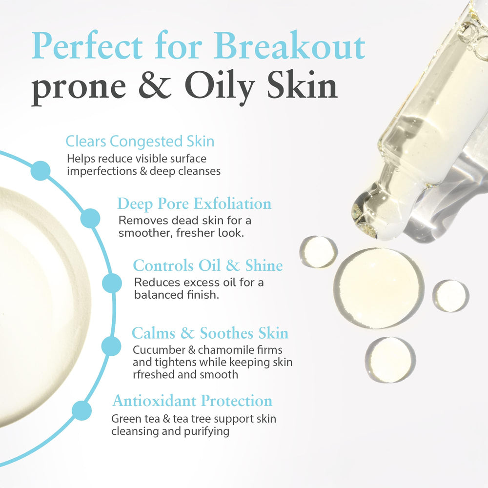 Perfect Image Salicylic 10% Gel Peel close-up demonstrates pore-clearing exfoliation in action.