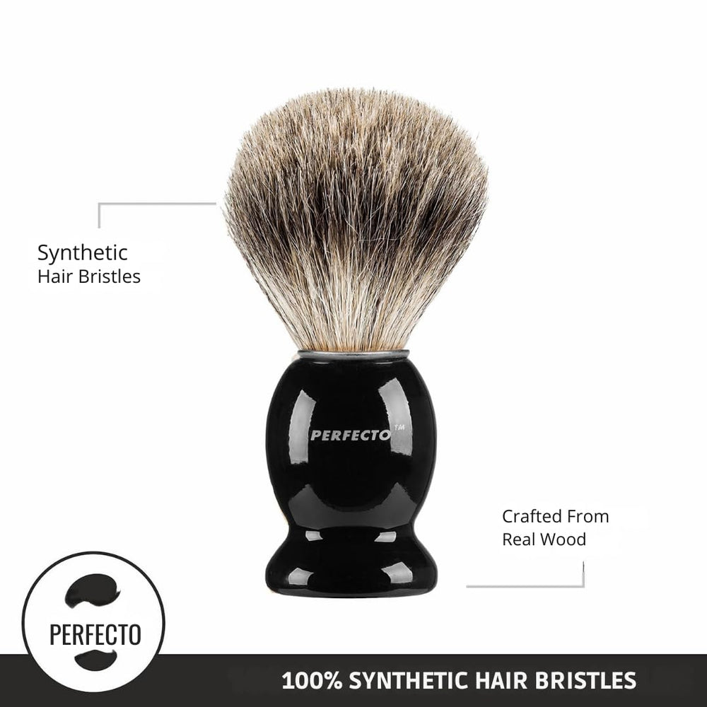 Perfecto wooden-handle luxury adds barbershop feel to daily grooming