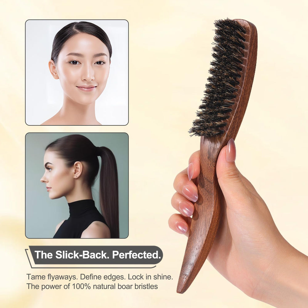 PERFEHAIR brush finishes edges with crisp, polished look