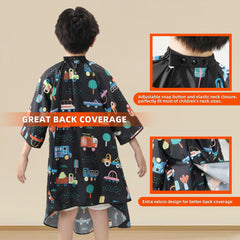PERFEHAIR Soft anti-static fabric cape delivers comfortable, snag-free cutting sessions.