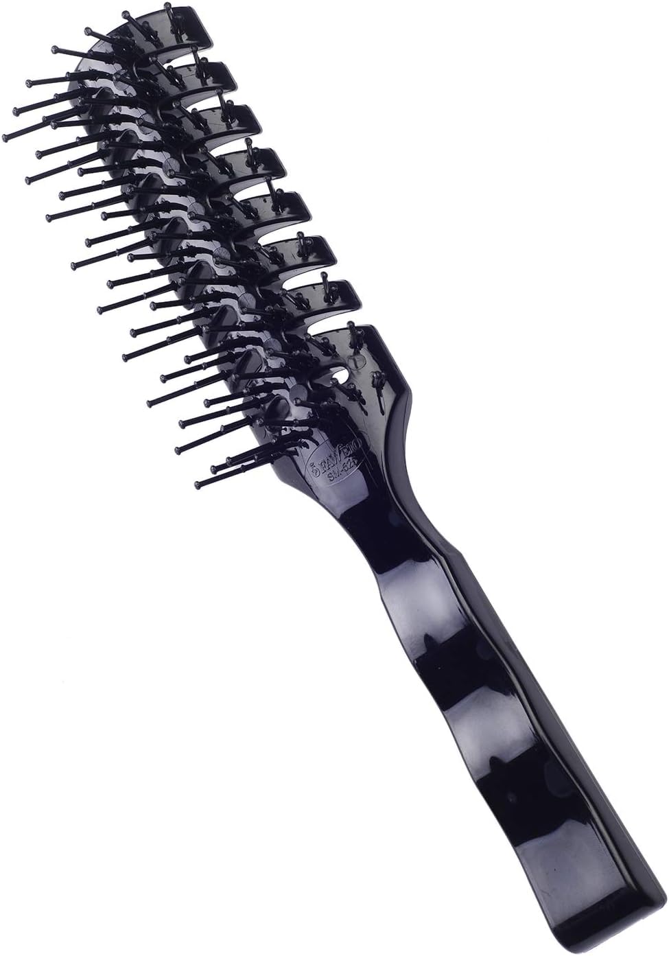 PERFEHAIR close-up bristles emphasize ball-tipped design for gentle detangling.