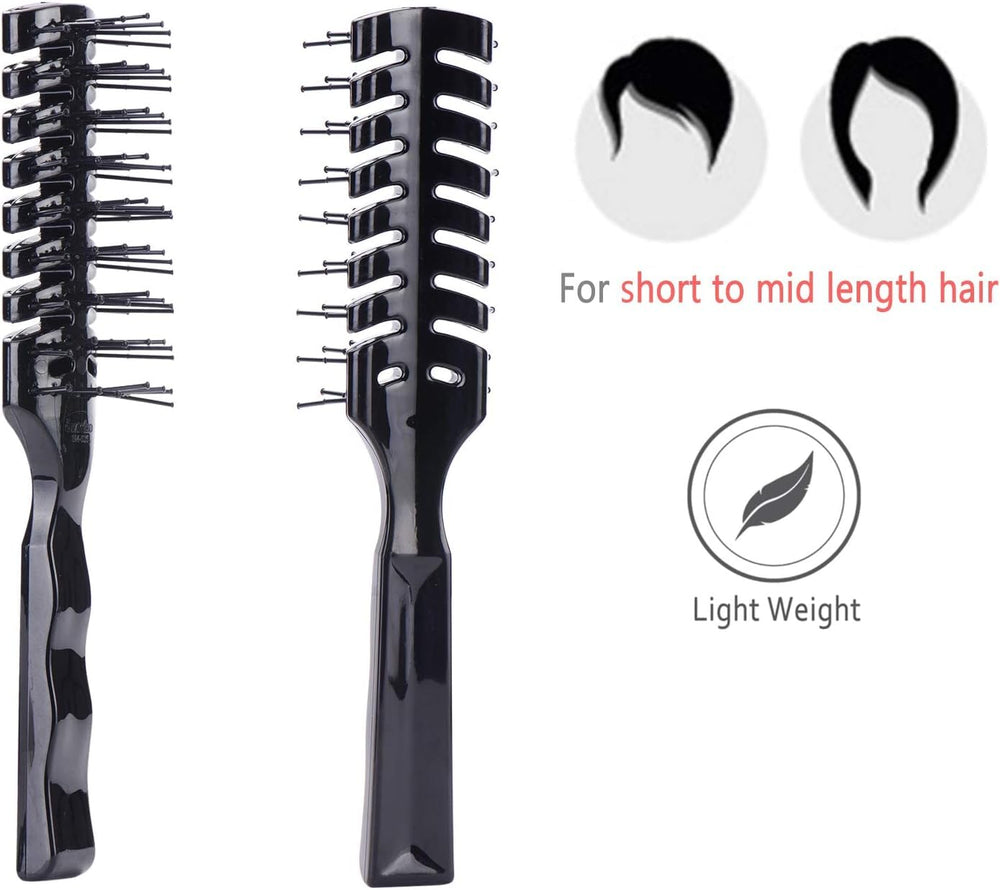 PERFEHAIR lightweight 1.6 oz brush for easy daily use.