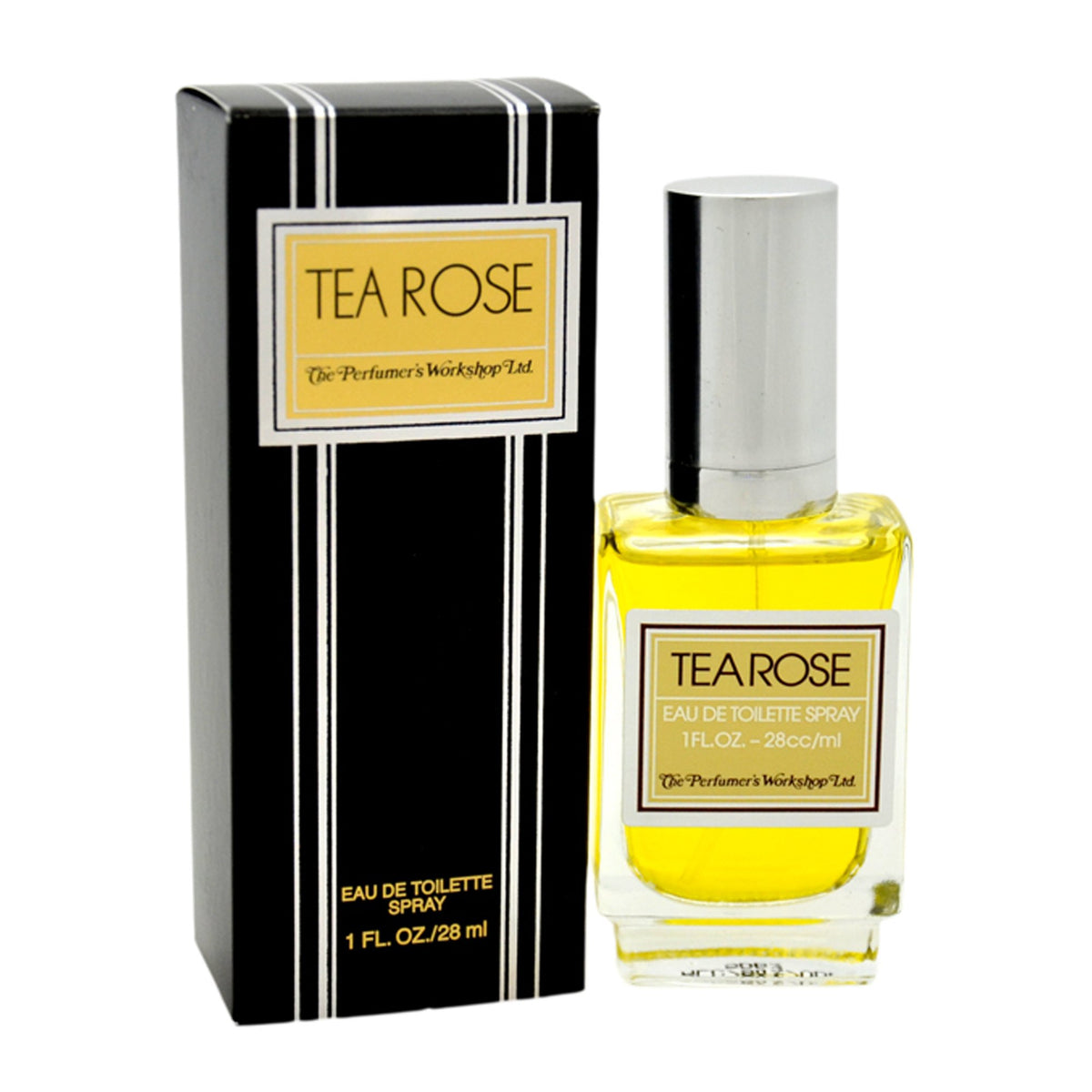 Perfumer's Workshop Tea Rose bottle front, ideal for everyday wear.