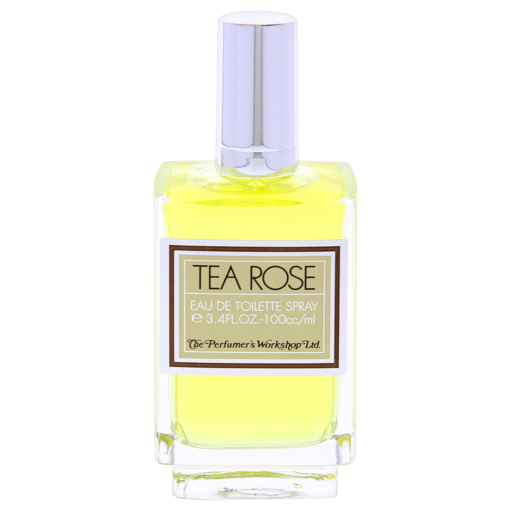 Perfumer's Workshop Tea Rose rose petals closeup highlights delicate floral notes.