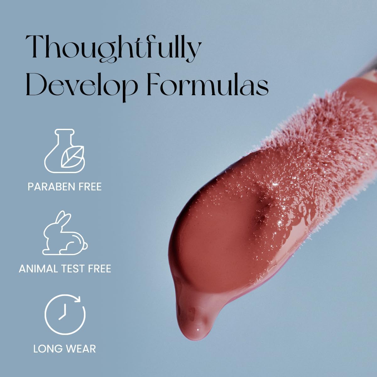 Peripera Ink Glasting Lip Gloss vegan formula for a guilt-free beauty routine.