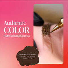 Perma Blend Espresso Brown warm undertones closeup—enhances natural brow depth.