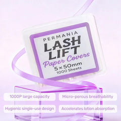 PERMANIA Lash Lift Ribbon provides a comfortable lash experience during curling.