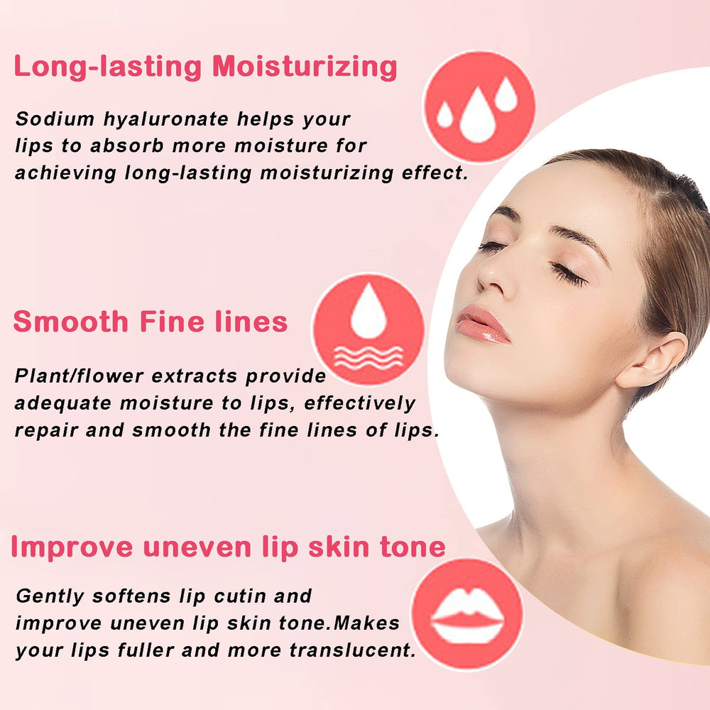 Permotary collagen lip mask gel pad texture ideal for lip care.