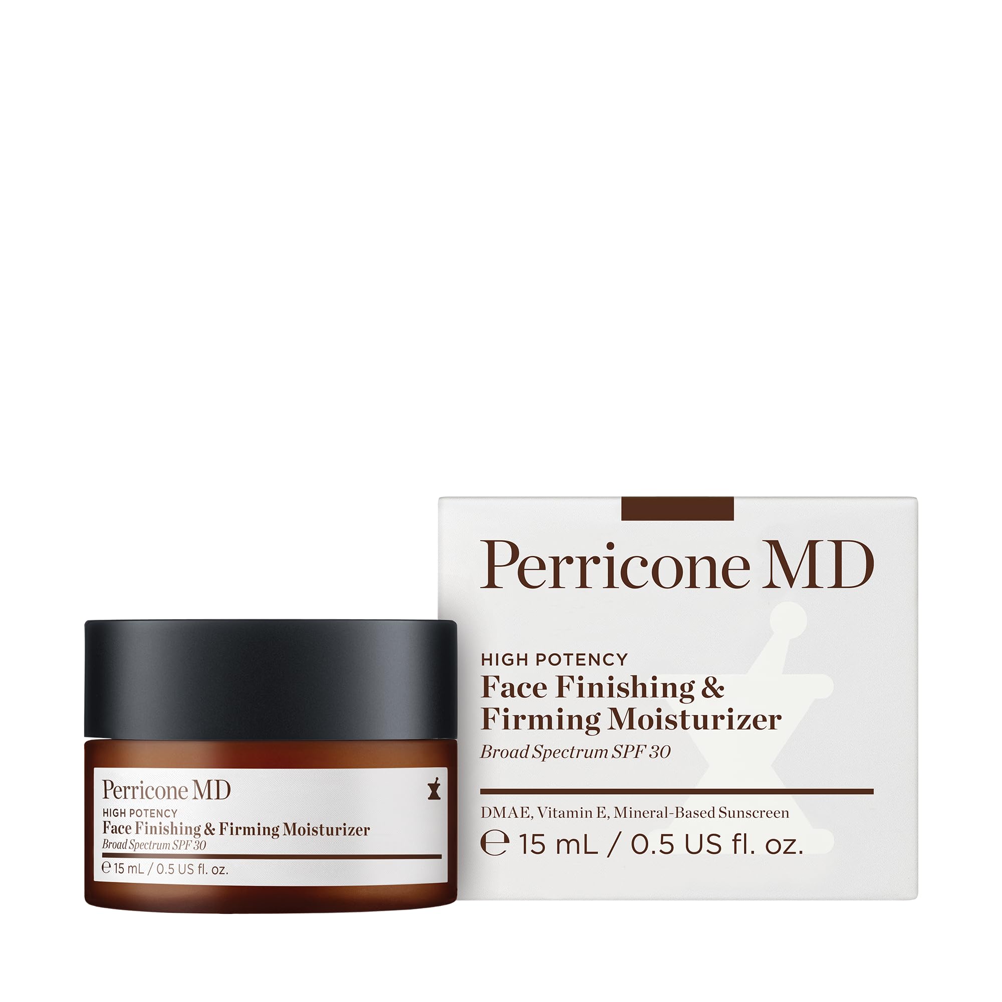 Perricone MD High Potency moisturizer SPF 30 cap highlighting mineral protection