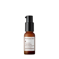Perricone MD High Potency Triple Retinol Renewal Eye Serum bottle for day and night renewal.