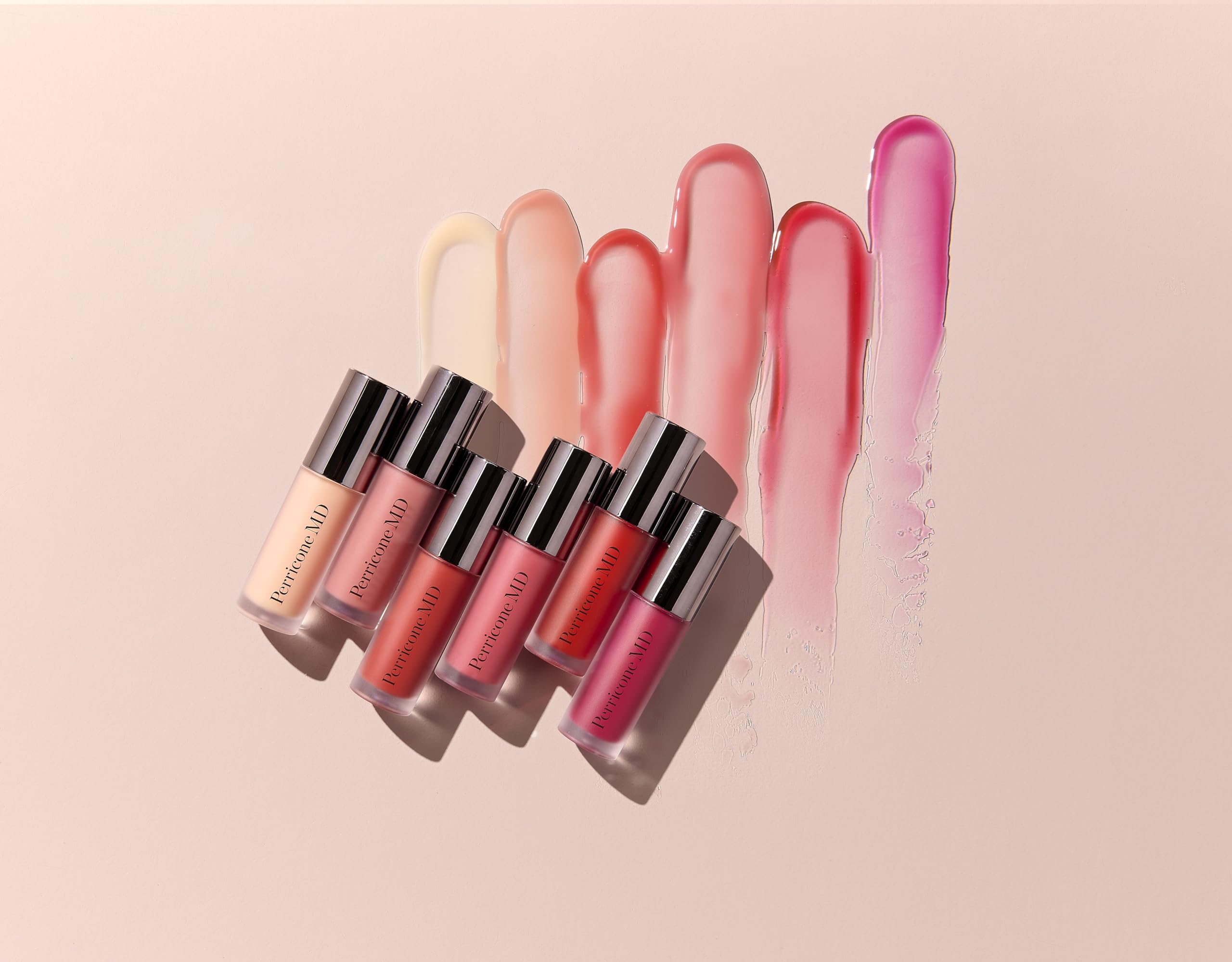 Perricone MD Lip Oil Plum on lips delivers glossy, plump-looking finish.