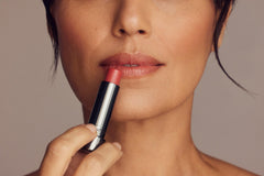 Perricone MD No Makeup Lipstick Original Pink close-up texture with smooth cushiony finish.