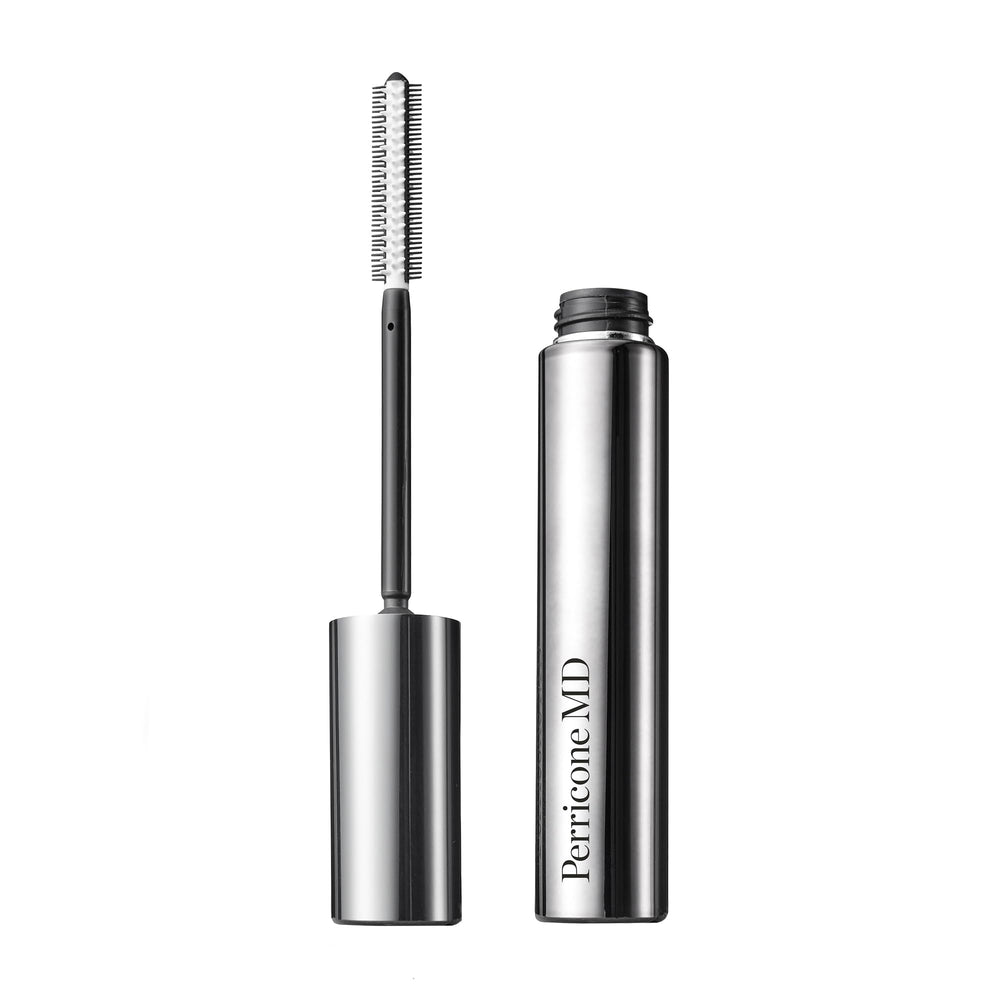 Perricone MD No Makeup Mascara lash brush close-up for precise root-to-tip application and lift.
