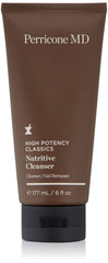 Perricone MD Nutritive Cleanser bottle shows gentle cleansing for all skin types.