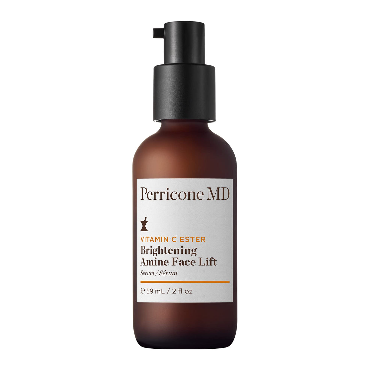 Perricone MD Vitamin C Ester Brightening Face Lift bottle ready for radiant skin routine.