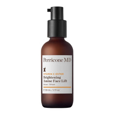 Perricone MD Vitamin C Ester Brightening Face Lift bottle ready for radiant skin routine.