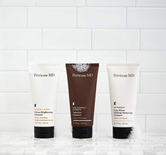Perricone MD Vitamin C Ester Citrus Brightening Cleanser lather demonstrates non-drying daily cleansing with brightening potential.