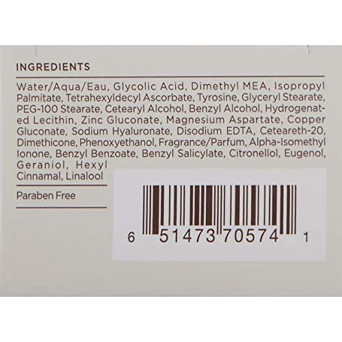 Nourishing exfoliation close-up with Perricone MD Vitamin C Ester serum on skin.