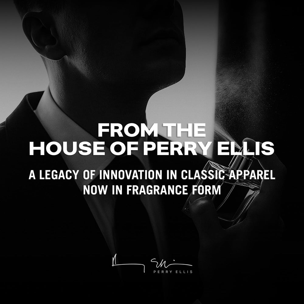 Perry Ellis 360 Black dry-down tobacco and suede offer a warm finish for confident style.
