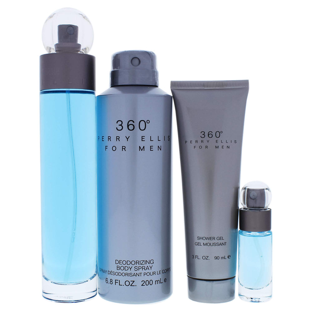 Perry Ellis 360 gift set packaging is elegant and gift-ready for occasions.