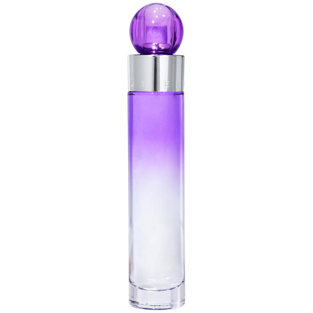 Perry Ellis 360 Purple on wrist test demonstrates portable size