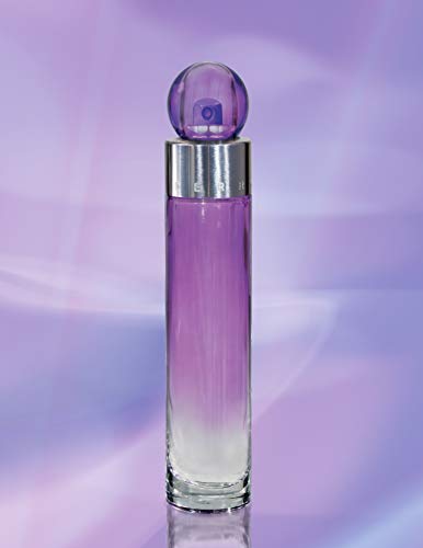 Perry Ellis 360 Purple packaging box emphasizes luxury branding and gifting appeal