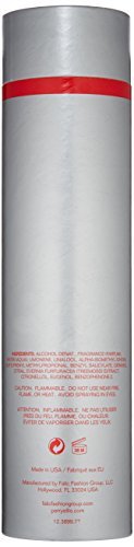 Perry Ellis 360 Red bottle back view, highlighting logo and masculine appeal for evening wear.