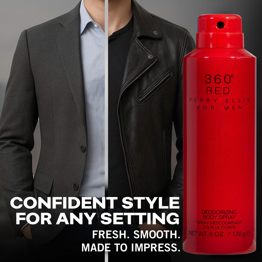 Perry Ellis 360° Red spice note close-up conveys depth and masculine character.