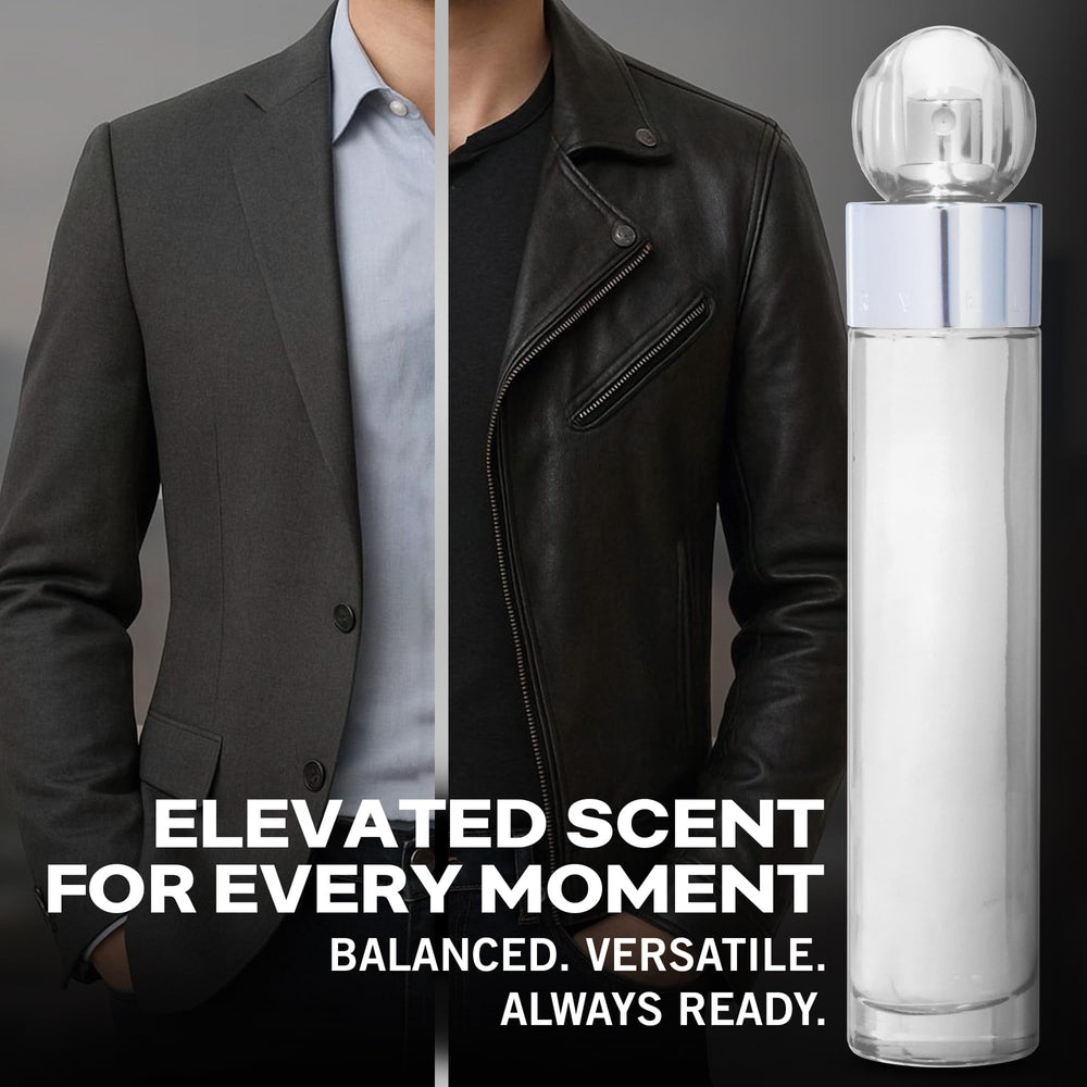 Perry Ellis 360 White EDT mid notes image showing orange blossom and lily of the valley.