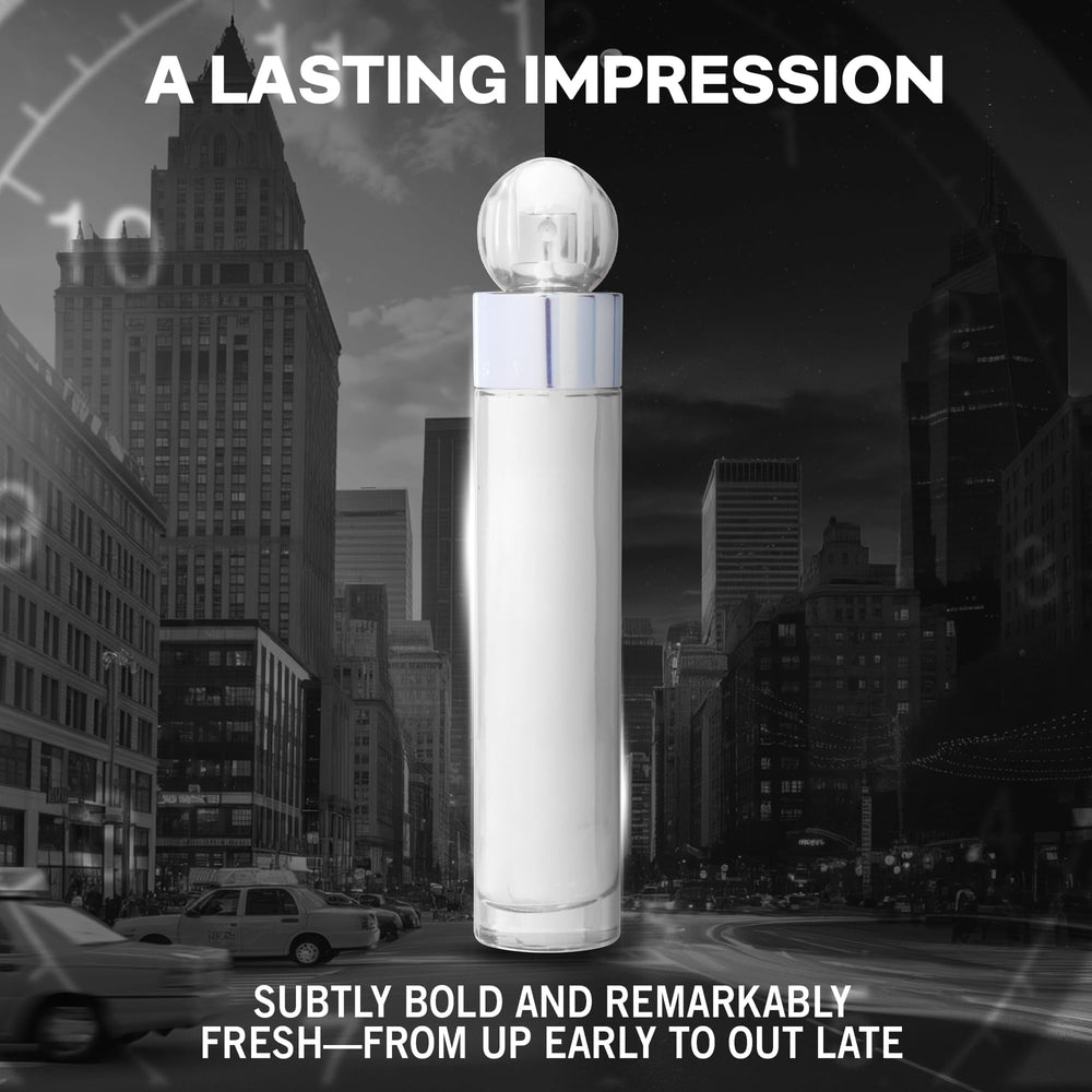 Perry Ellis 360 White EDT top notes image with lime and bergamot energy.