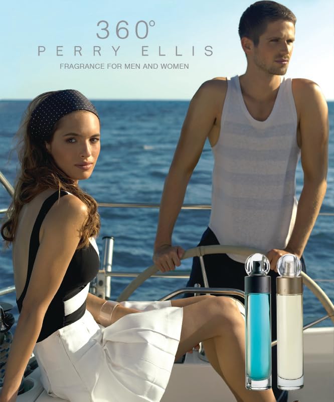 Perry Ellis 360 Women amber and musk trail for a lasting, sophisticated scent
