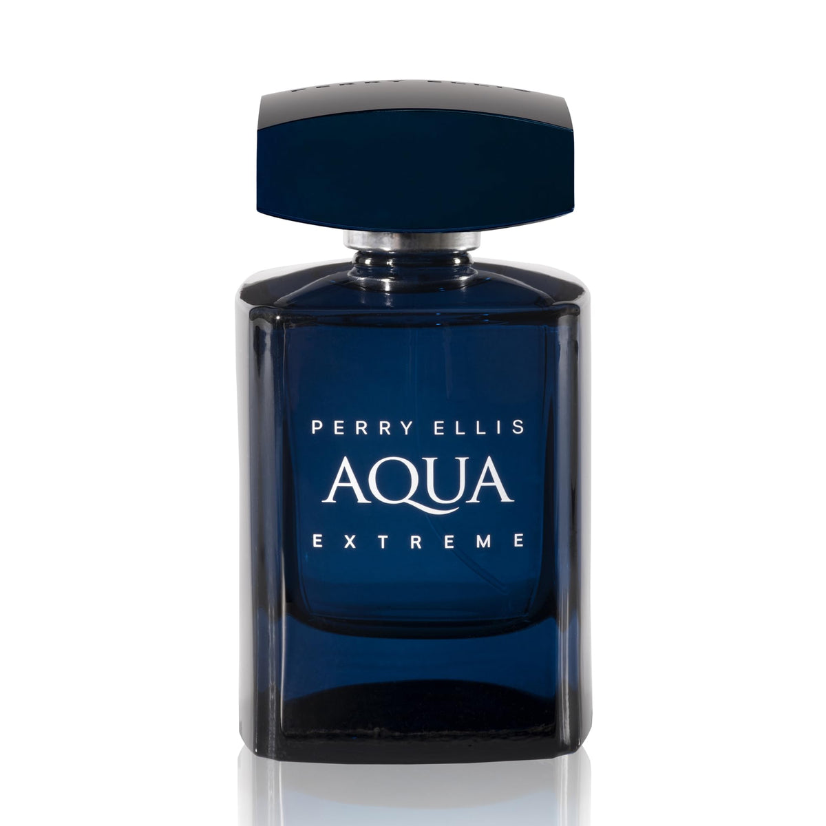 Perry Ellis Aqua Extreme bottle front shows versatile day-to-night appeal
