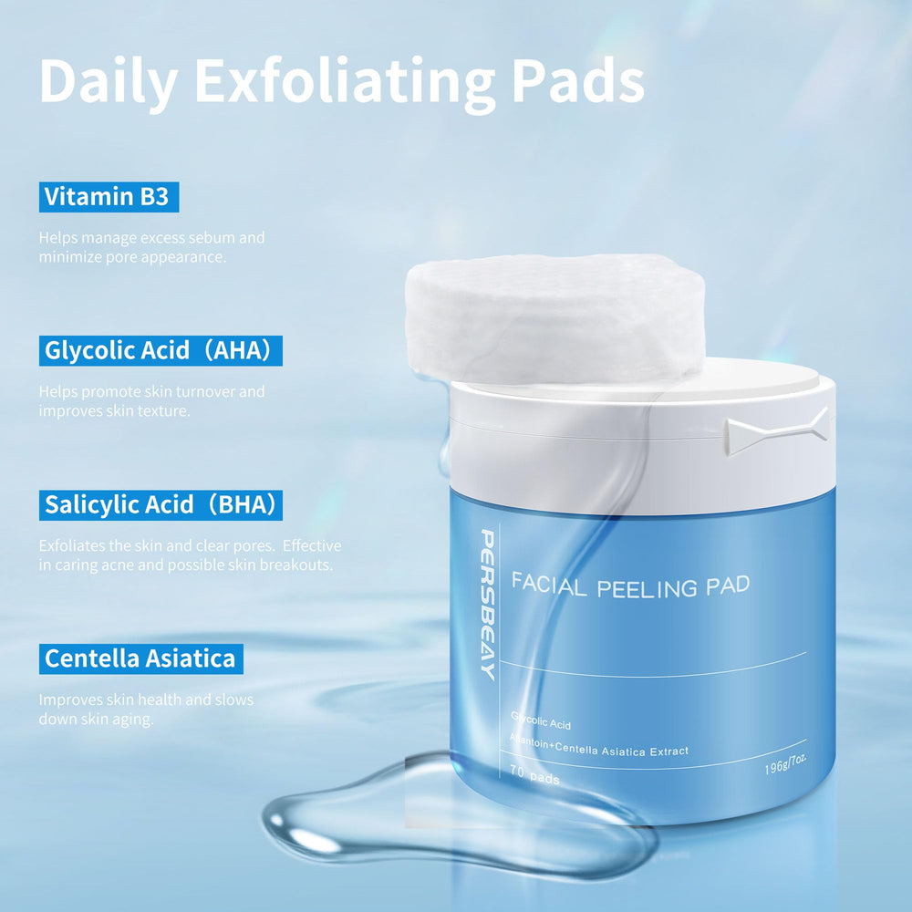 Persbeay Glycolic Pads hygienic tweezers for clean application