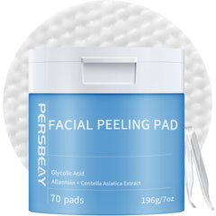 Persbeay Glycolic Pads jar closeup for gentle exfoliation