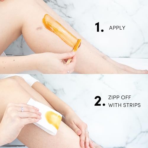 Persian Cold Wax Kit bikini-area use supports precise, smooth results.