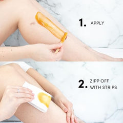 Persian Cold Wax Kit bikini-area use supports precise, smooth results.