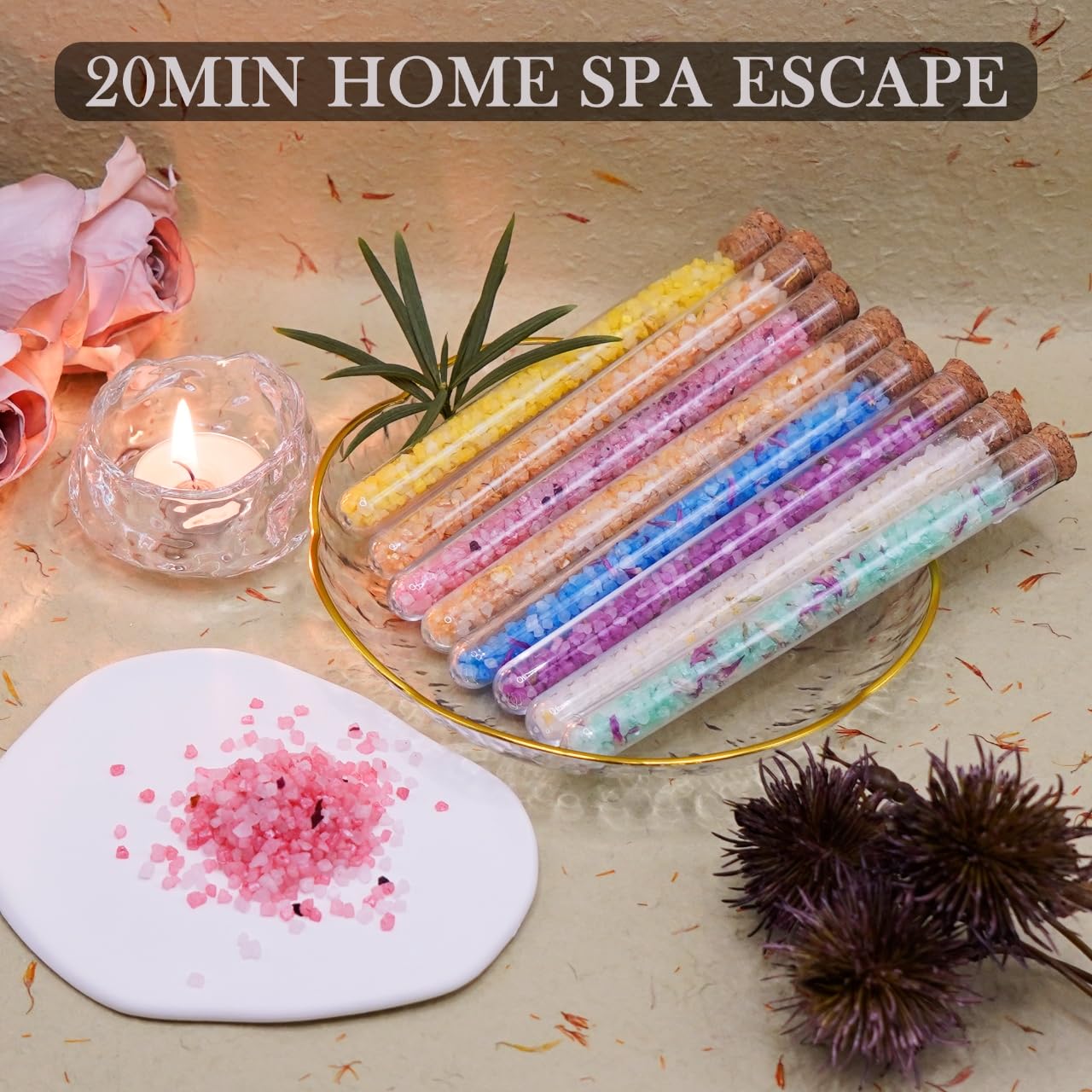 Persidra Relax Bath Salts Lavender for stress relief and soothing evening soak.