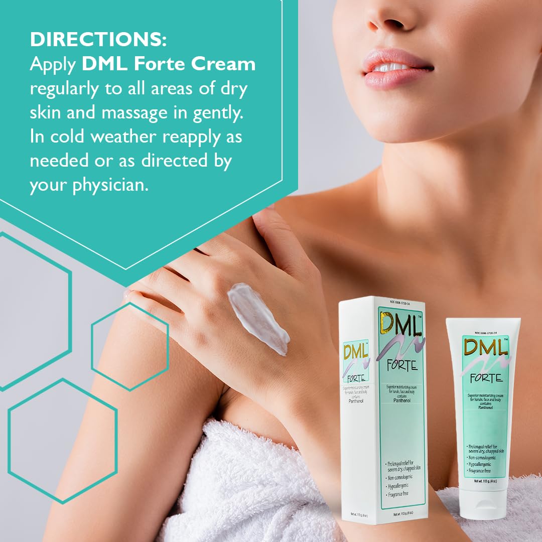 Person & Covey DML Forte body application - versatile all-over hydration.