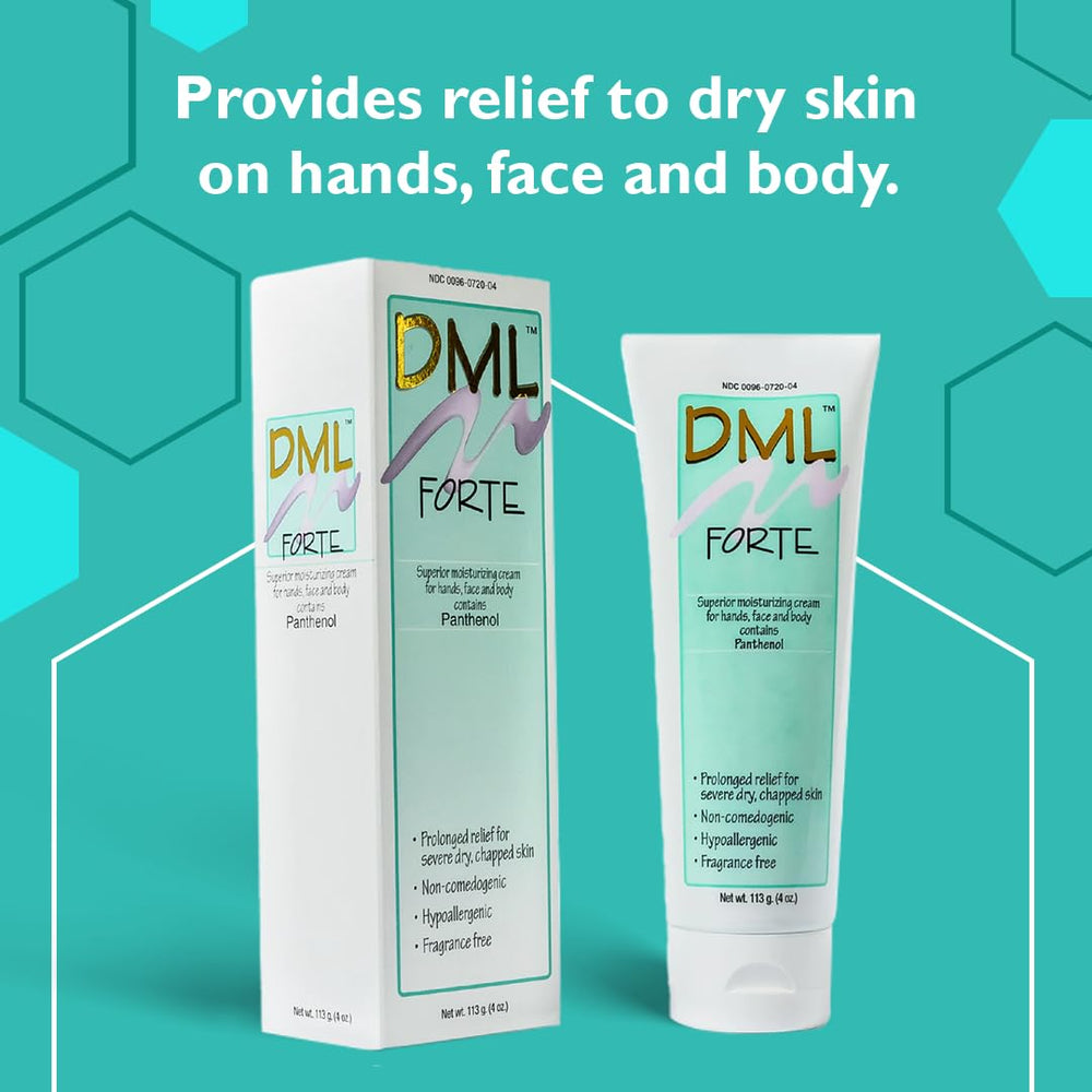 Person & Covey DML Forte fragrance-free label - suitable for sensitive skin.