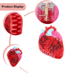 PERSONFUN durable acetate clip preserves vibrant color and shine on buns.