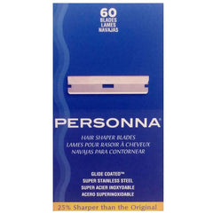 Personna Hair Shaper Blades pack shot, 60 blades for precise grooming