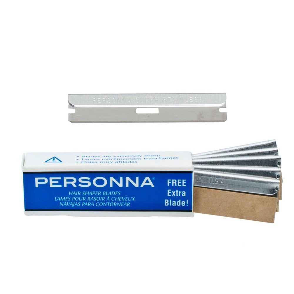 Personna Hair Shaper Blades polymer glide coating for smoother cuts