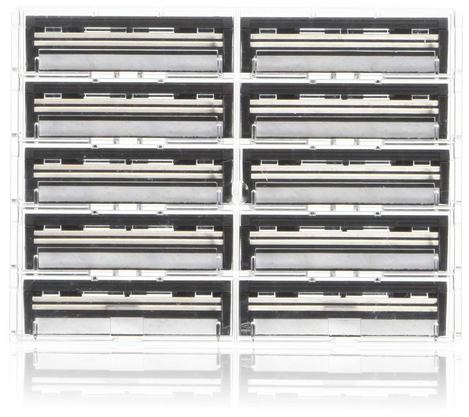 Personna Twin II razor blades box provides smooth shaves and reliable compatibility with Trac II razors