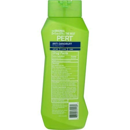 Pert Anti-Dandruff 2in1 conditioner texture with lightweight, non-greasy finish.