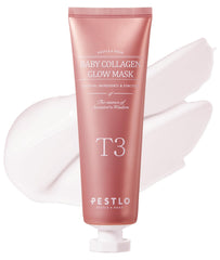 PESTLO Baby Collagen Glow Mask packaging showcases premium Korean skincare for glow