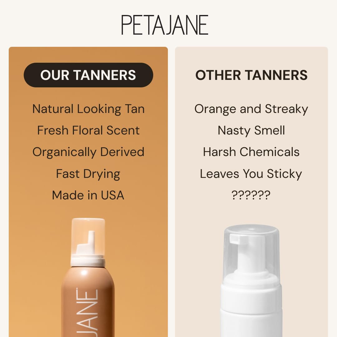 Peta Jane mousse skin image highlights even coverage and streak-free results
