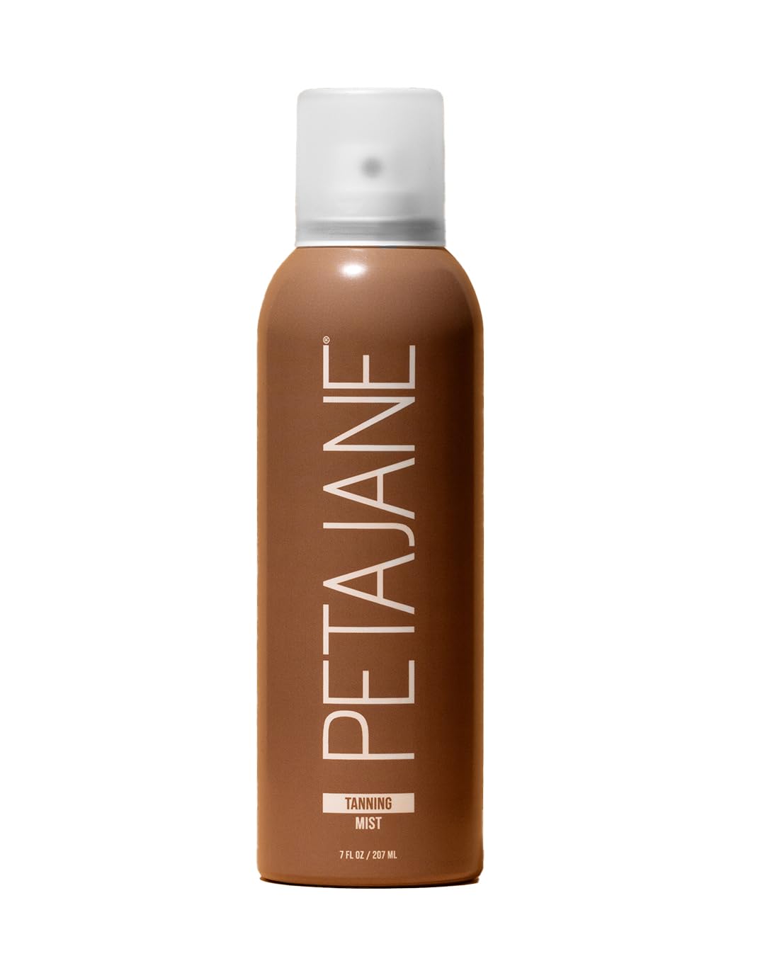 Peta Jane Sunless Tanning Mist bottle front for a natural, streak-free glow.