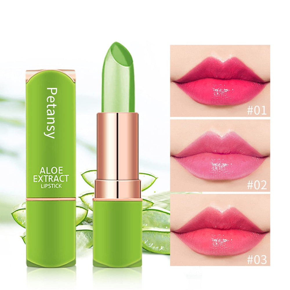 Petansy color-change-lipstick demo shows temperature-responsive shade